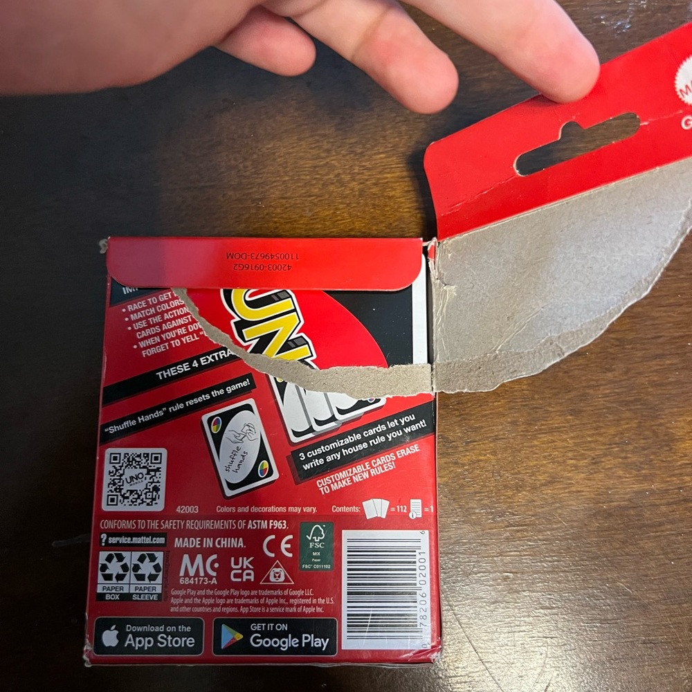 Uno game - Picture 2 of 3